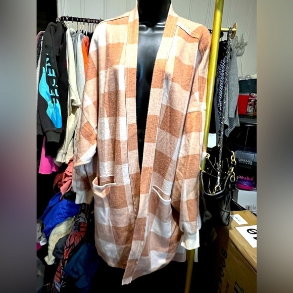 NWT Free People Benji Cardi / Camel Combo - Picture 2 of 14